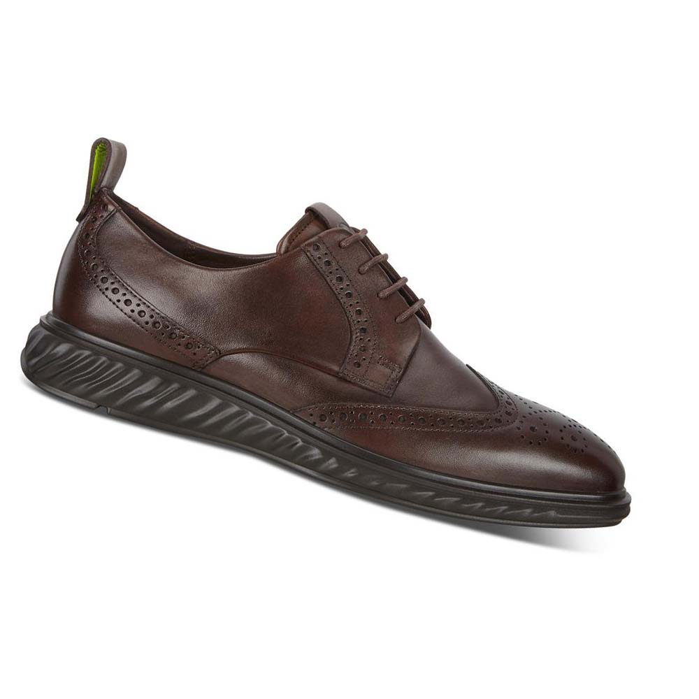 Ecco St.1 Hybrid Lite Wingtip Brogue Pensko Herre Brune | NO 530EBC